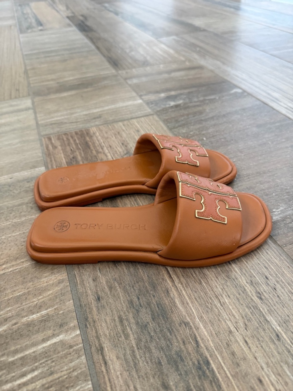 Tory Burch Double T Sport Slide size 7 - Picture 5 of 10